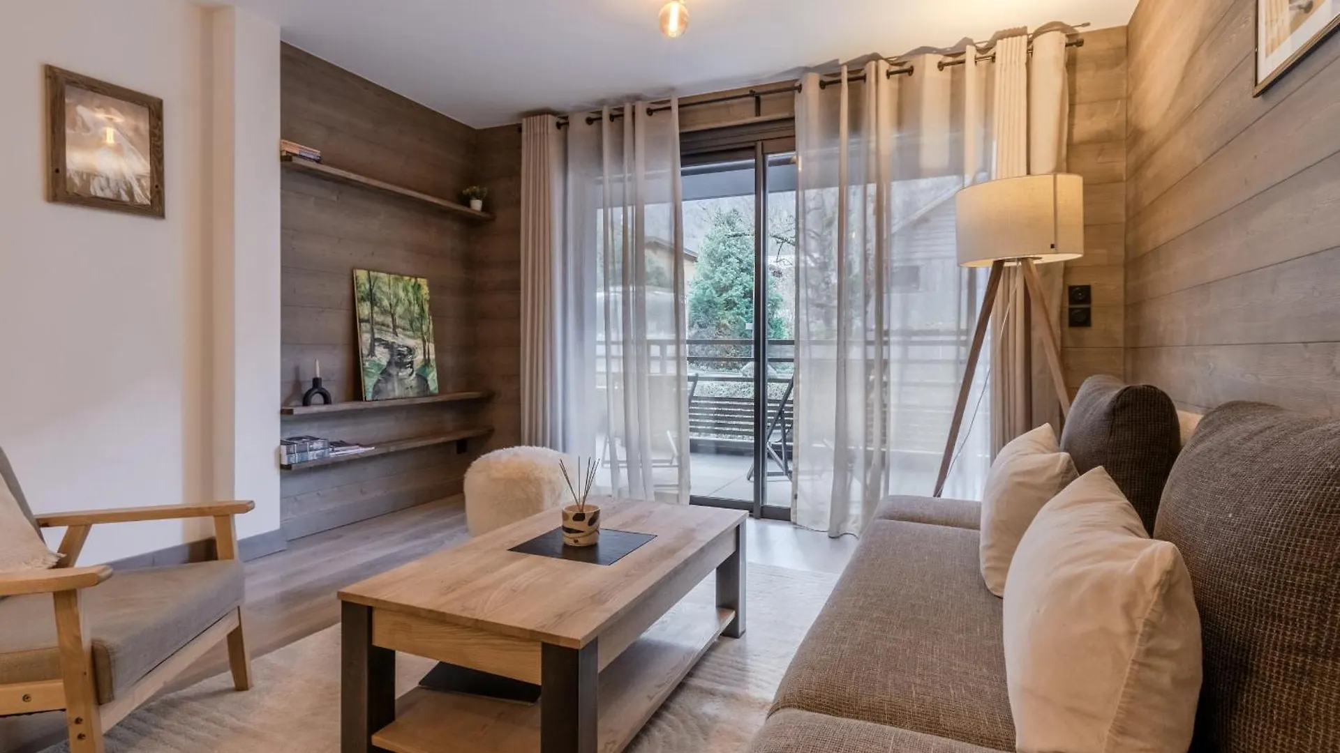 Cristal Des Alpes - Superb T3 - Vue Mont-Blanc Apartment Les Houches