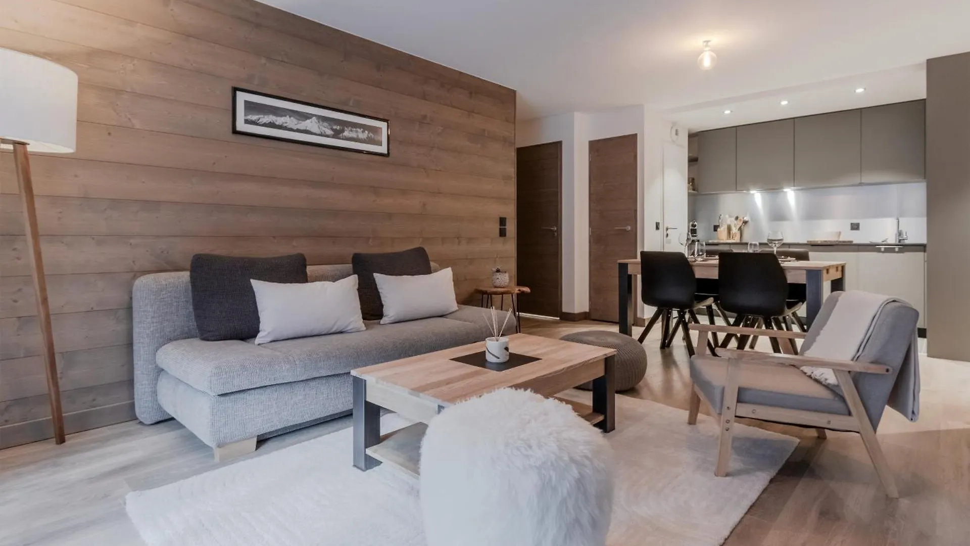 Cristal Des Alpes - Superb T3 - Vue Mont-Blanc Apartment Les Houches